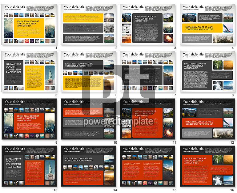 Presentation Template with Photos