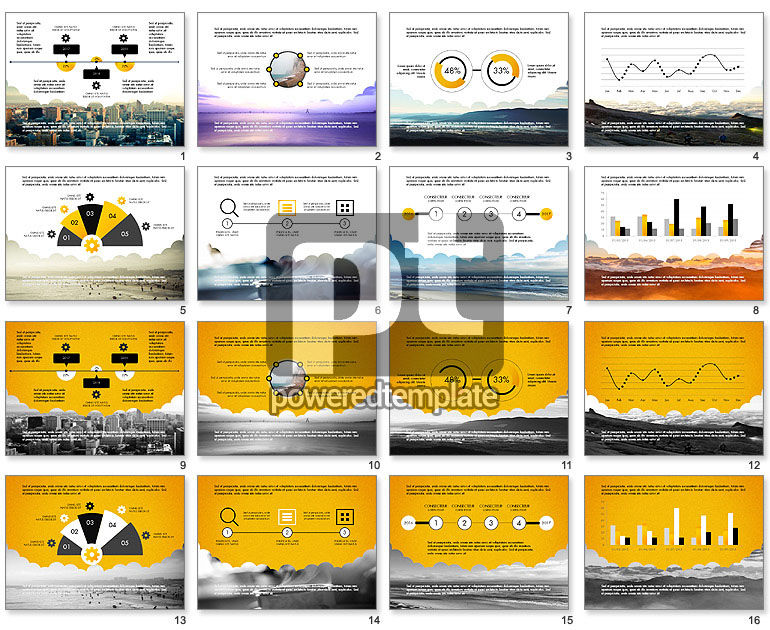 Rapport créatif avec diagrammes basés sur les données