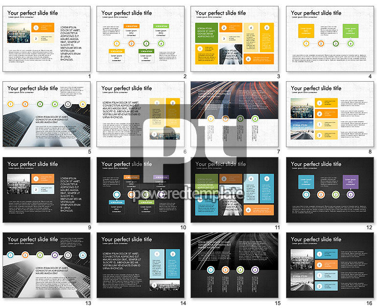 Concepto de presentación de procesos y etapas