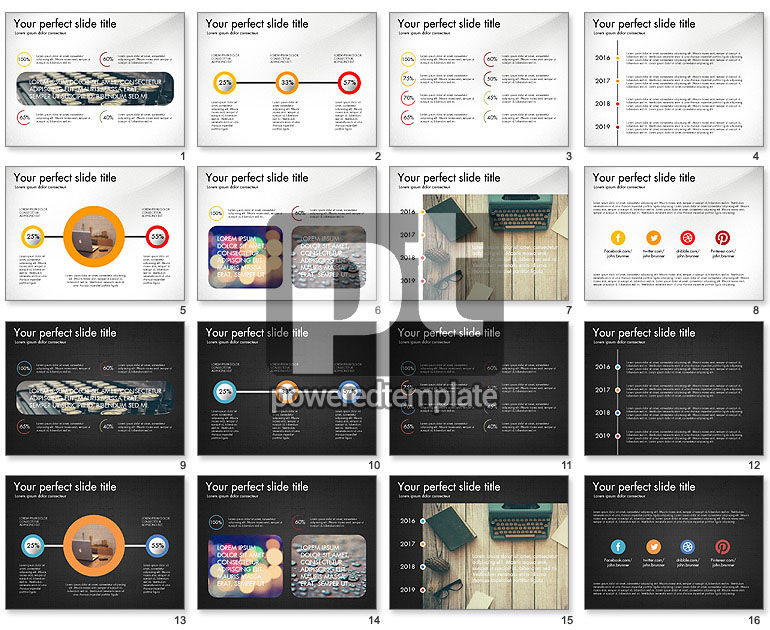 Slide Deck with Checkpoints and Timeline