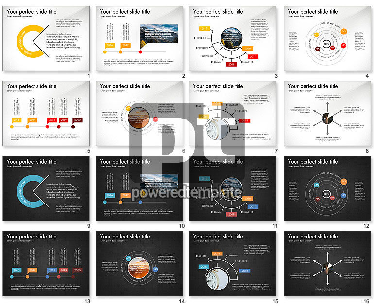 Slide Deck with Orbit Charts