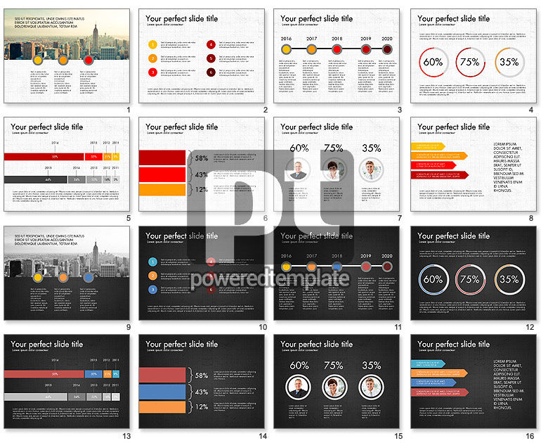 Template Presentasi Terfokus Bisnis