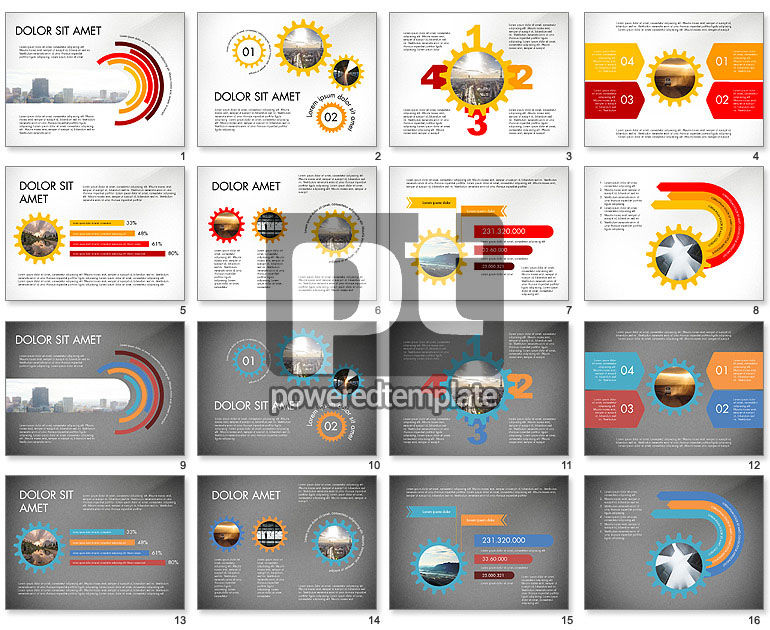 Cogwheels et options