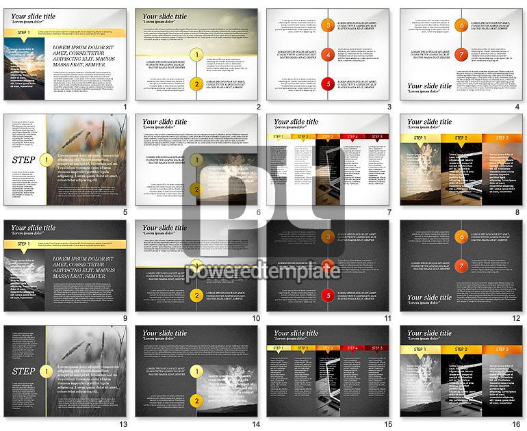 Steps Presentation Template