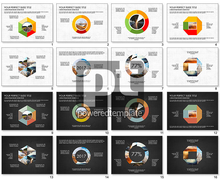 Donut presentatieconcept