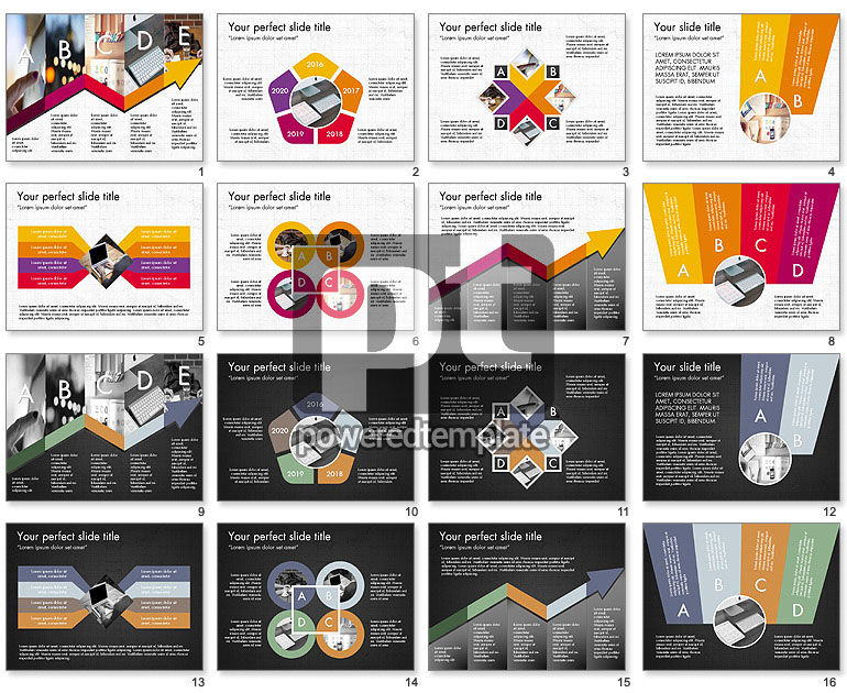 Infografische Optionen