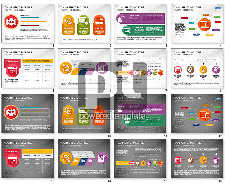 Template Presentasi Seo