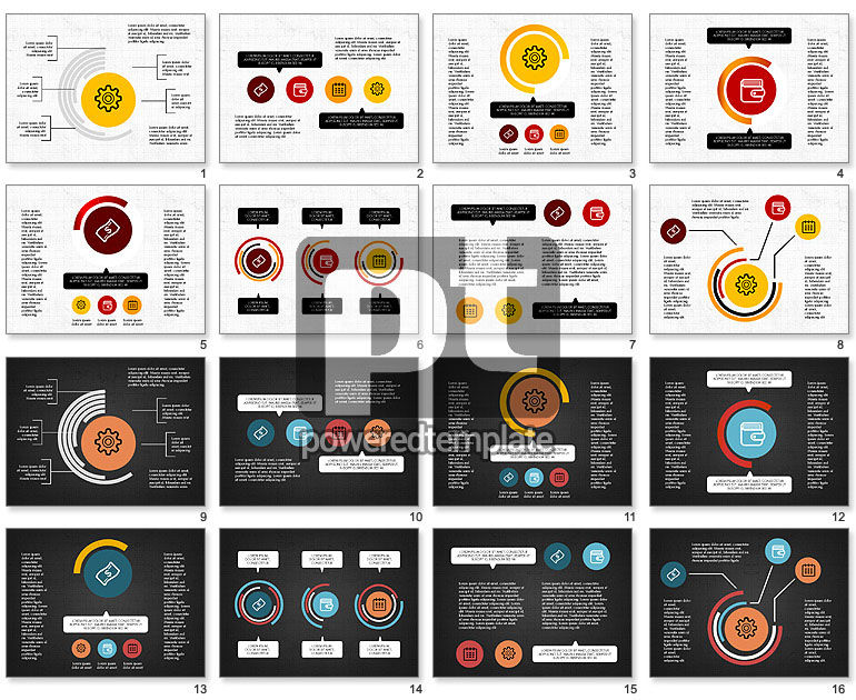 Flat Designed Process Presentation