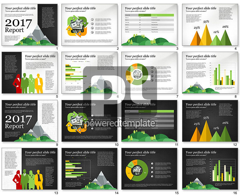 Grüne Berge berichten