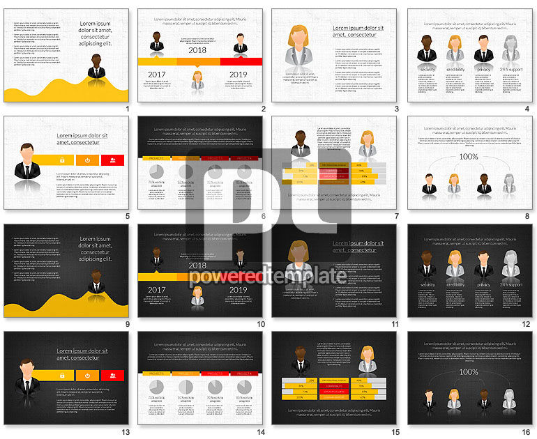 Board of Directors Presentation Template