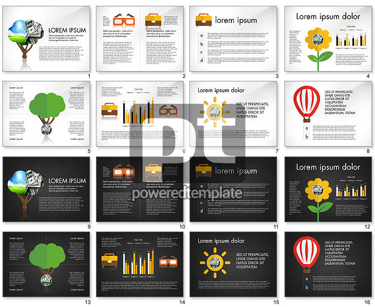 Investments Presentation Concept