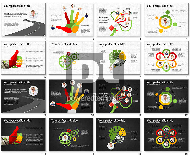 Deck de apresentação de liderança