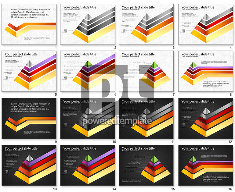 Brechung durch ein Prismenschema