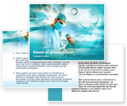 Surgical Procedures PowerPoint Template - PoweredTemplate.com | 3 ...