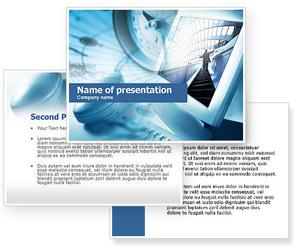 Computer Navigation PowerPoint Template - PoweredTemplate.com | 3 ...