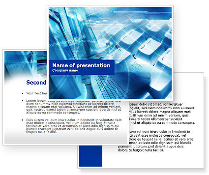 Computer Class PowerPoint Template - PoweredTemplate.com | 3 ...