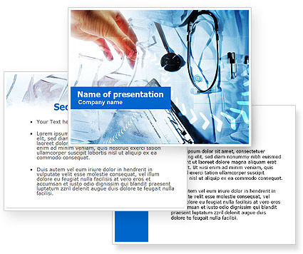 Medical Examination PowerPoint Template - PoweredTemplate.com | 3 ...