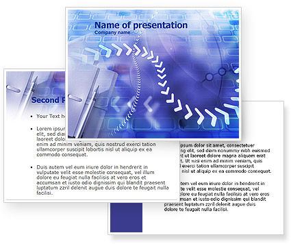 Memorandum PowerPoint Template - PoweredTemplate.com | 3 Backgrounds, 3 ...