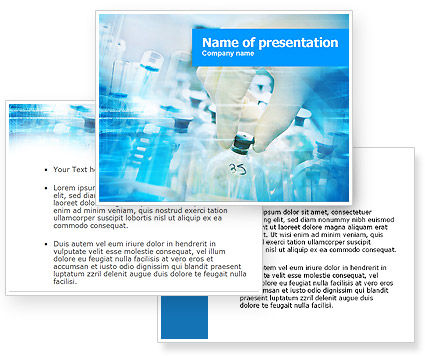 Pharmaceutical Testing PowerPoint Template - PoweredTemplate.com ...