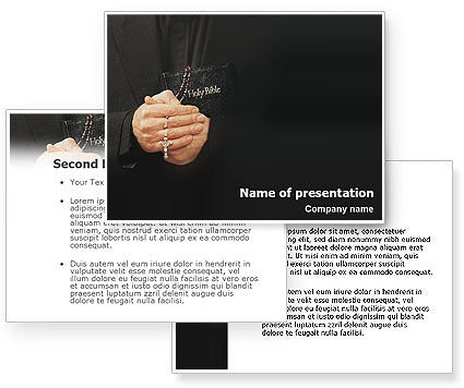 Spiritual PowerPoint Template - PoweredTemplate.com | 3 Backgrounds, 3 ...