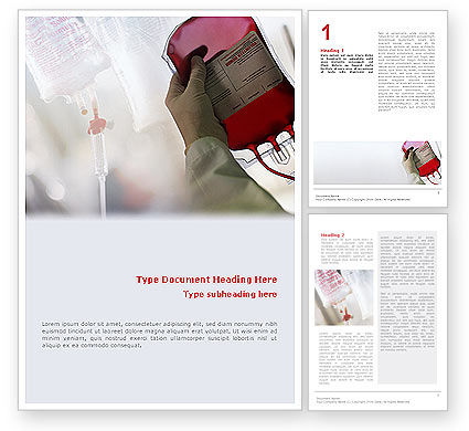 Blood Transfusion - Free Presentation Template For Google Slides And ...