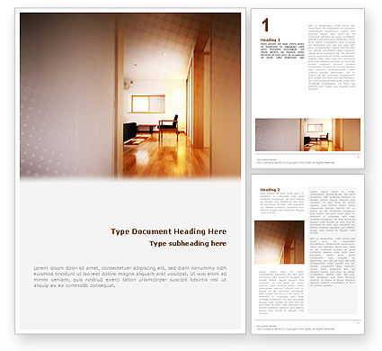 word template templates apartment brochure microsoft