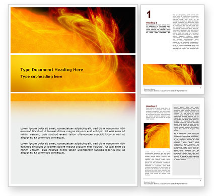 Ultra Word Templates Design, Download now | PoweredTemplate.com