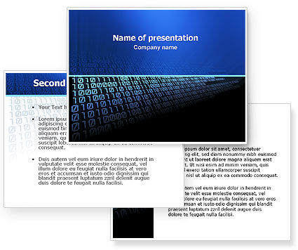 Computer PowerPoint Template - PoweredTemplate.com | 3 Backgrounds, 3 ...