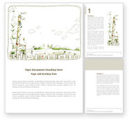 Childish Art Word Template