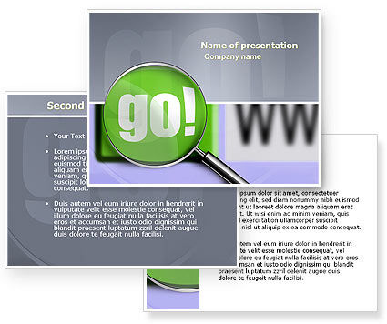 Search Engine PowerPoint Template - PoweredTemplate.com | 3 Backgrounds ...