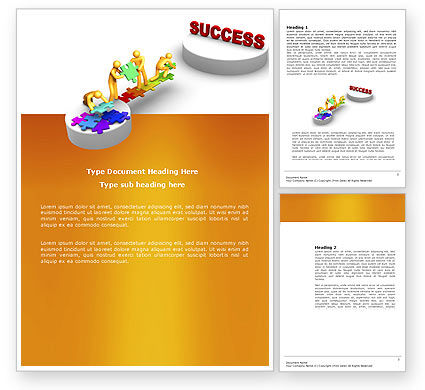 Bridge Word Templates Design, Download now | PoweredTemplate.com