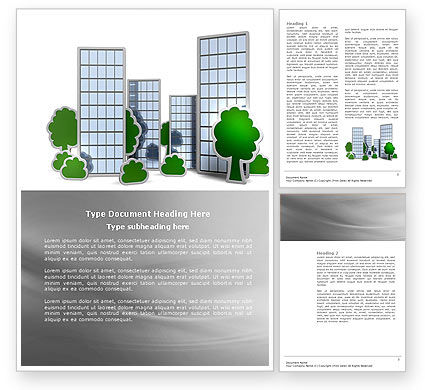 Gardening Word Templates Design, Download now | PoweredTemplate.com