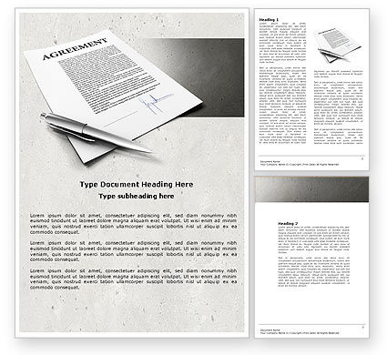 Legal Document Word Templates Design, Download now | PoweredTemplate.com