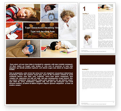 Sleep - Free Presentation Template For Google Slides And PowerPoint ...