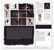 Contemporary Dance Word Template