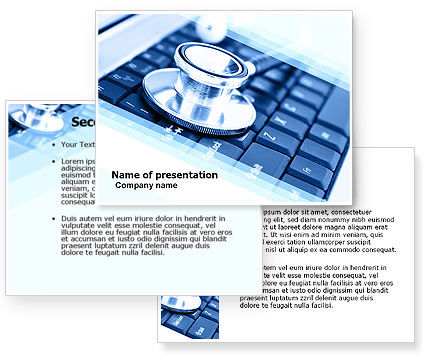 Medical Records In Electronic Form PowerPoint Template ...