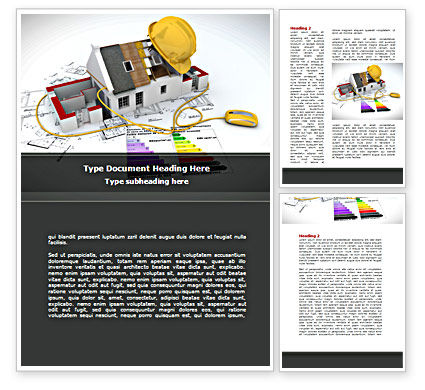 house building estimate template