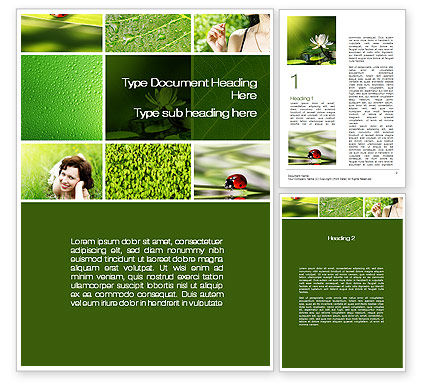 Microsoft Photo Collage Template from i.poweredtemplates.com