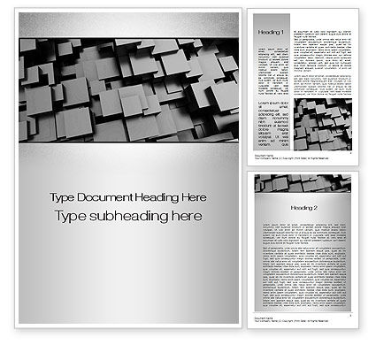 Abstract 3Dcubes | PoweredTemplate.com