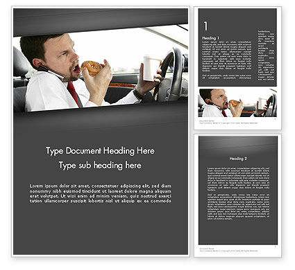 template driving powerpoint distracted slides google