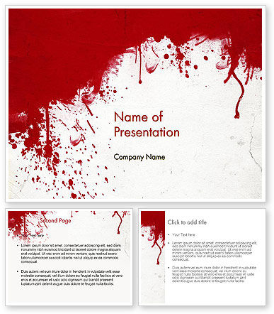 The War PowerPoint Template - PoweredTemplate.com | 3 Backgrounds, 3 ...