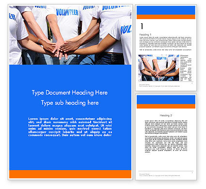 Volunteers - Free Presentation Template For Google Slides And ...