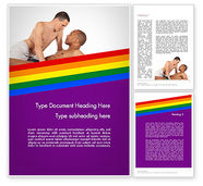 Template LGBT sobre relacionamento/ casais. Template para usar no