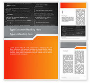 Source Code PowerPoint Template, Backgrounds | 12172 | PoweredTemplate.com