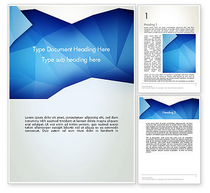 Paper Word Templates Design, Download now | PoweredTemplate.com