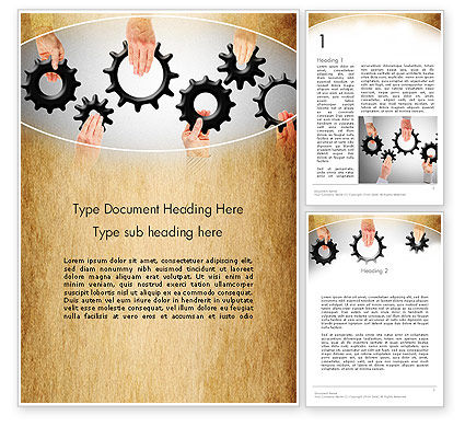 Building A System Word Templates Design, Download now | PoweredTemplate.com