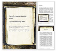 Old Notebook Word Template