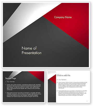 Abstract Cut Out PowerPoint Template - PoweredTemplate.com | 14081 | 3 ...