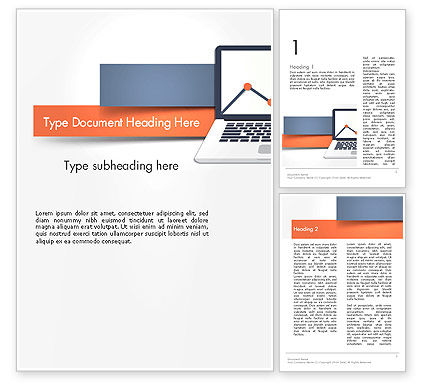 Word Notebook Template from i.poweredtemplates.com