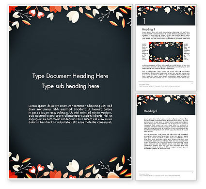 Page Border Template in Word - FREE Download